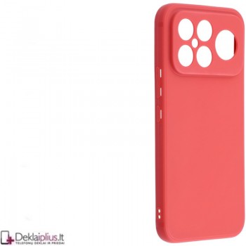 Guminis 1.5 mm. storio dėklas su kameros apsauga - bordo spalvos (Xiaomi Poco F8 Ultra)